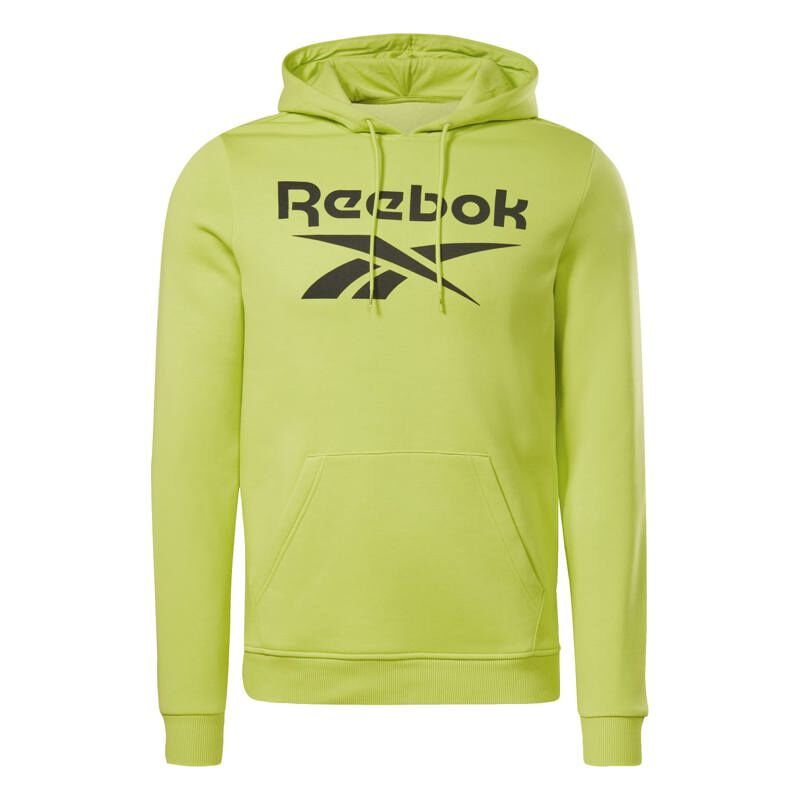 Reebok Identity Fleece Big Logo Hoodie Acid Yellow Reebok